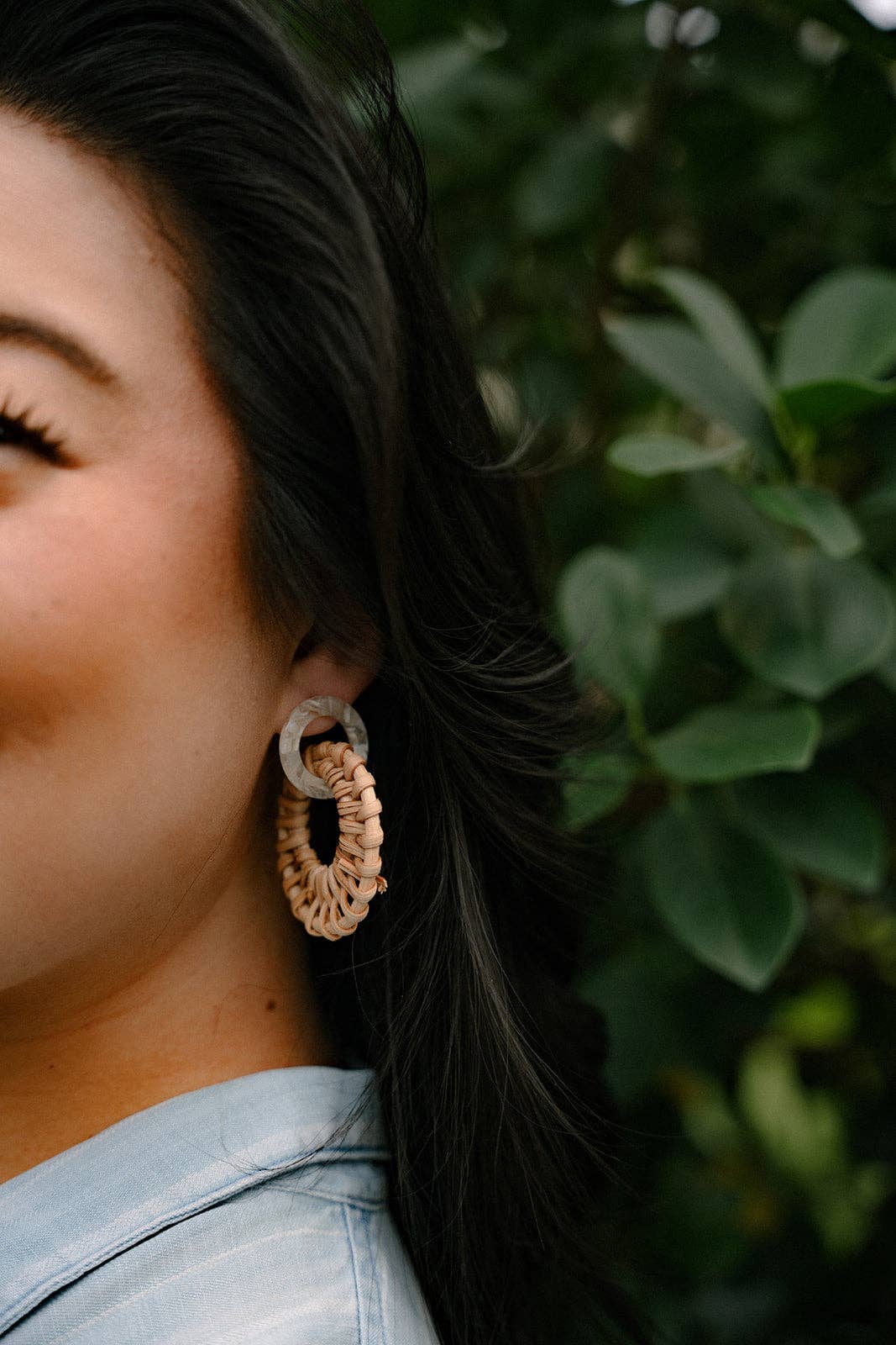 Calypso Earrings - Dark Rattan // Resort Summer Jewelry