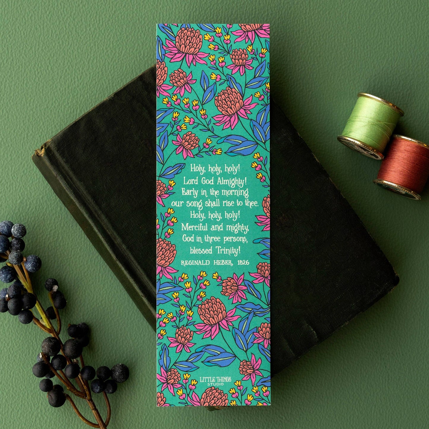 Holy, Holy, Holy Hymn Bookmark