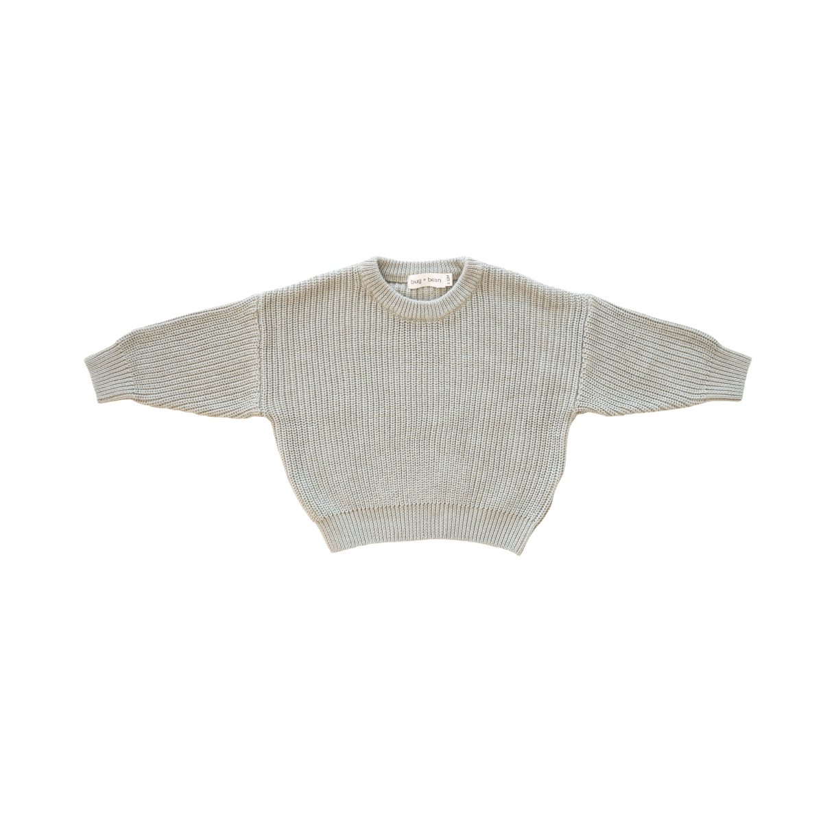 Chunky Knit Oversized Sweater | Sage