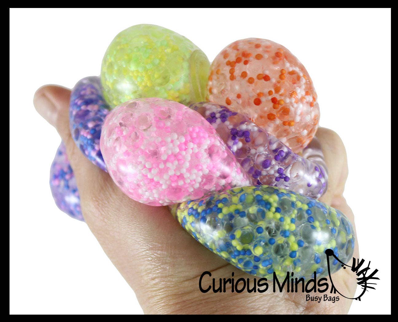 Small Amazing 1.5" Confetti Bead with Thick Gel Mold-able