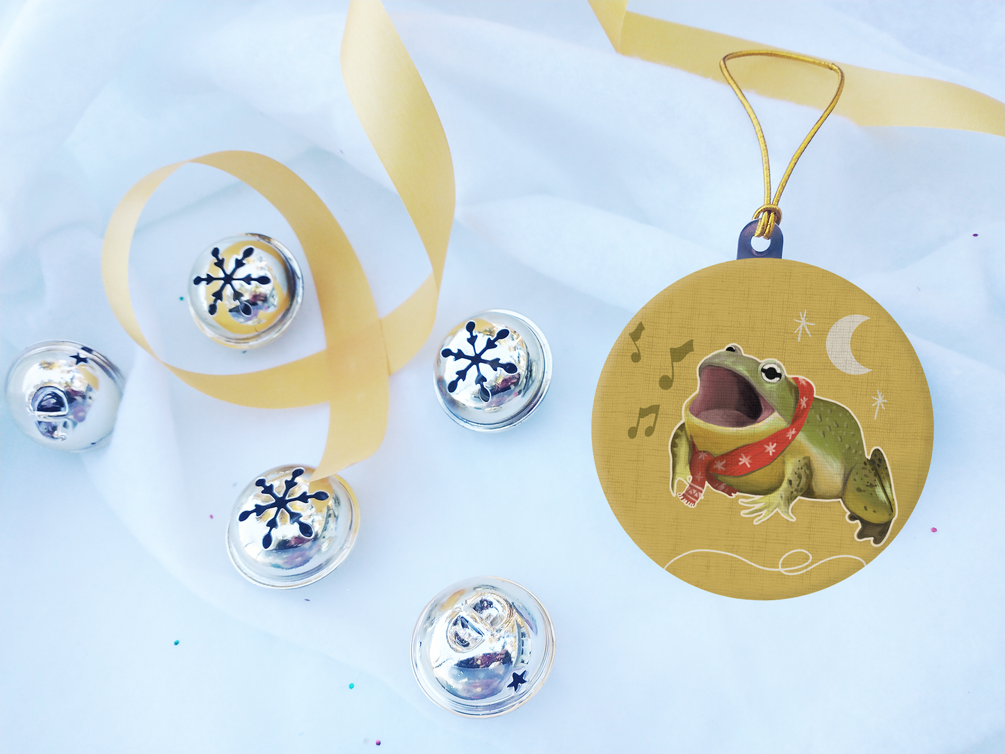 Christmas Ornaments - Frogs