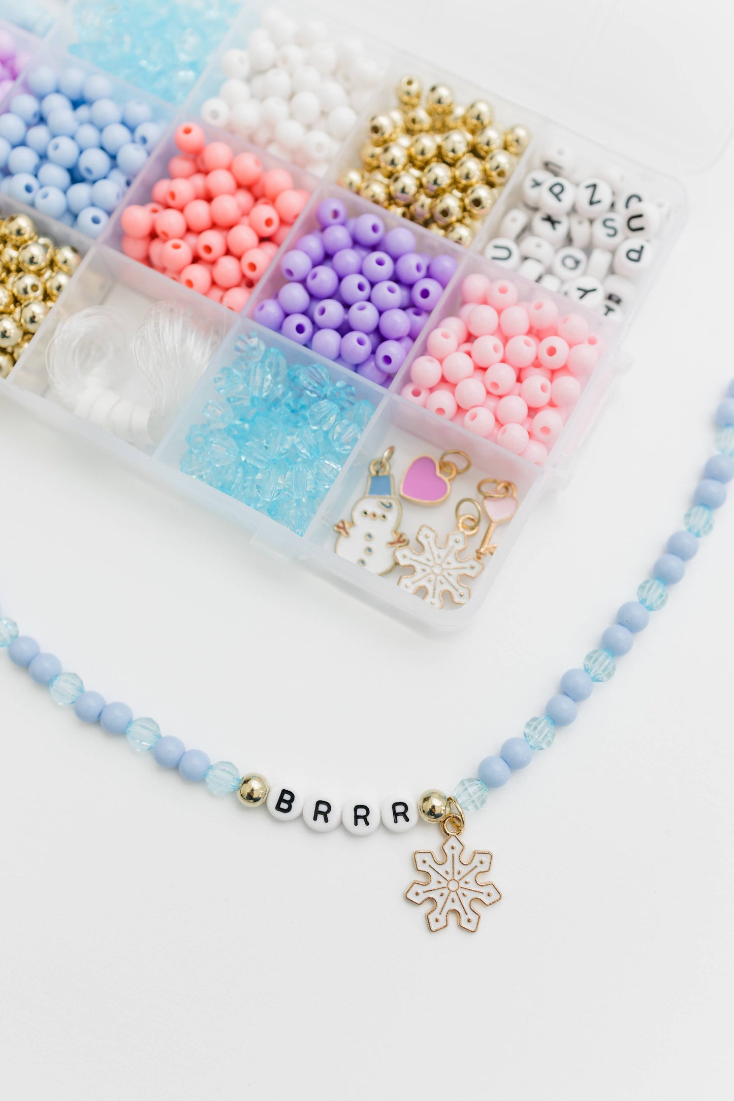 Winter Wonderland DIY Stretchy Bracelet Craft Kit 
