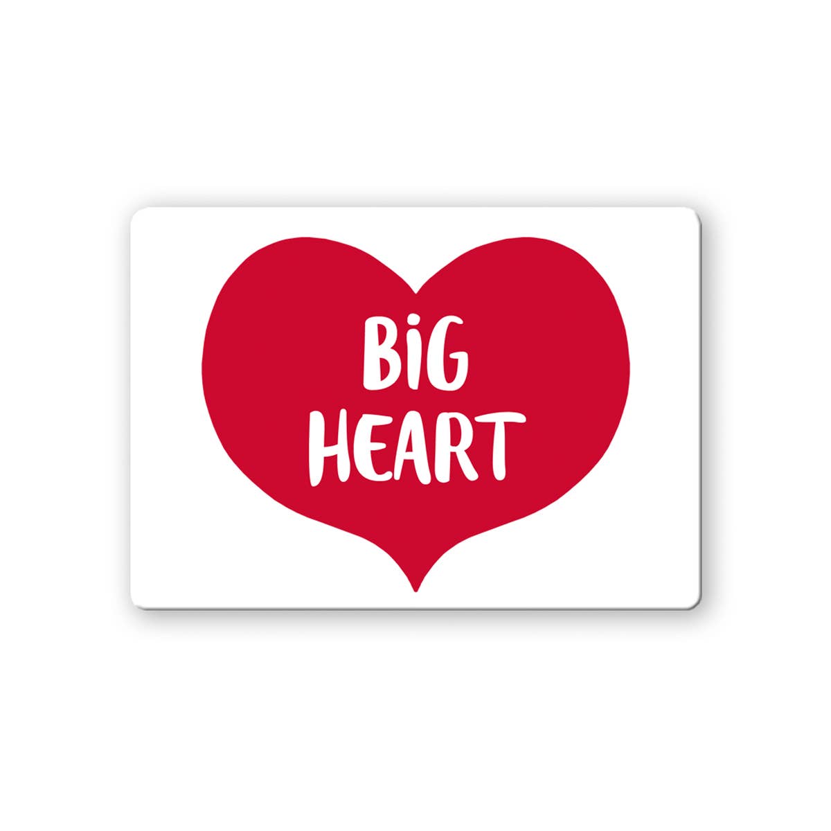 Personalized City Magnet - Big Heart