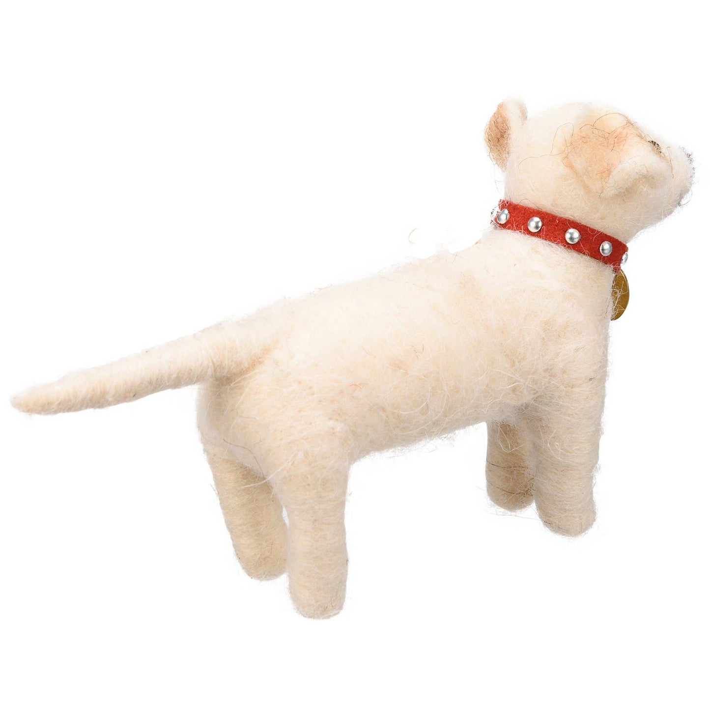Lab Pup Felt Dog With Collar Critter