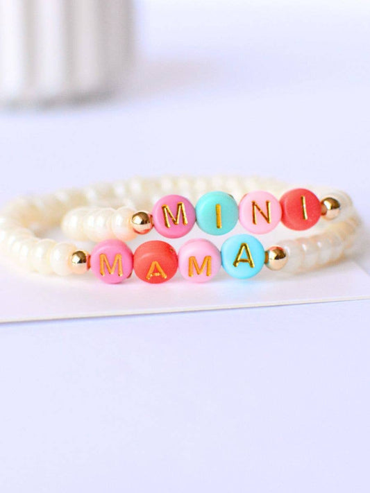 Mama MINI Bracelet – Inspirational Matching Jewelry, Pearl