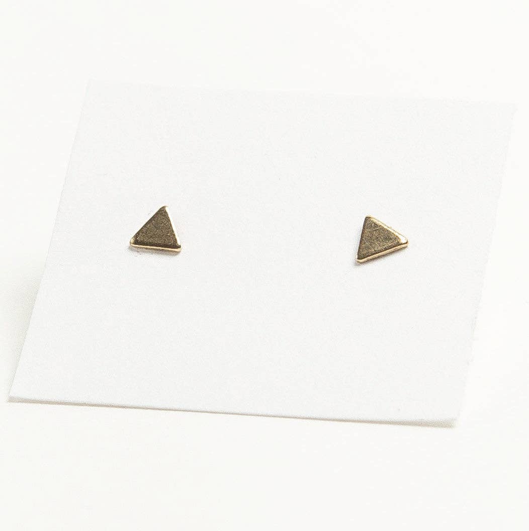 Tiny Triangle Studs