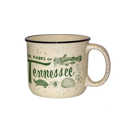 Tennessee State Parks - Nature Print Ceramic Mug