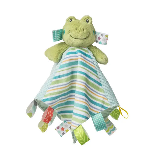 Peepers Frog- Taggies Character Blanket
