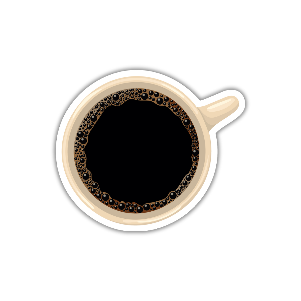 Black Coffee - Sticker