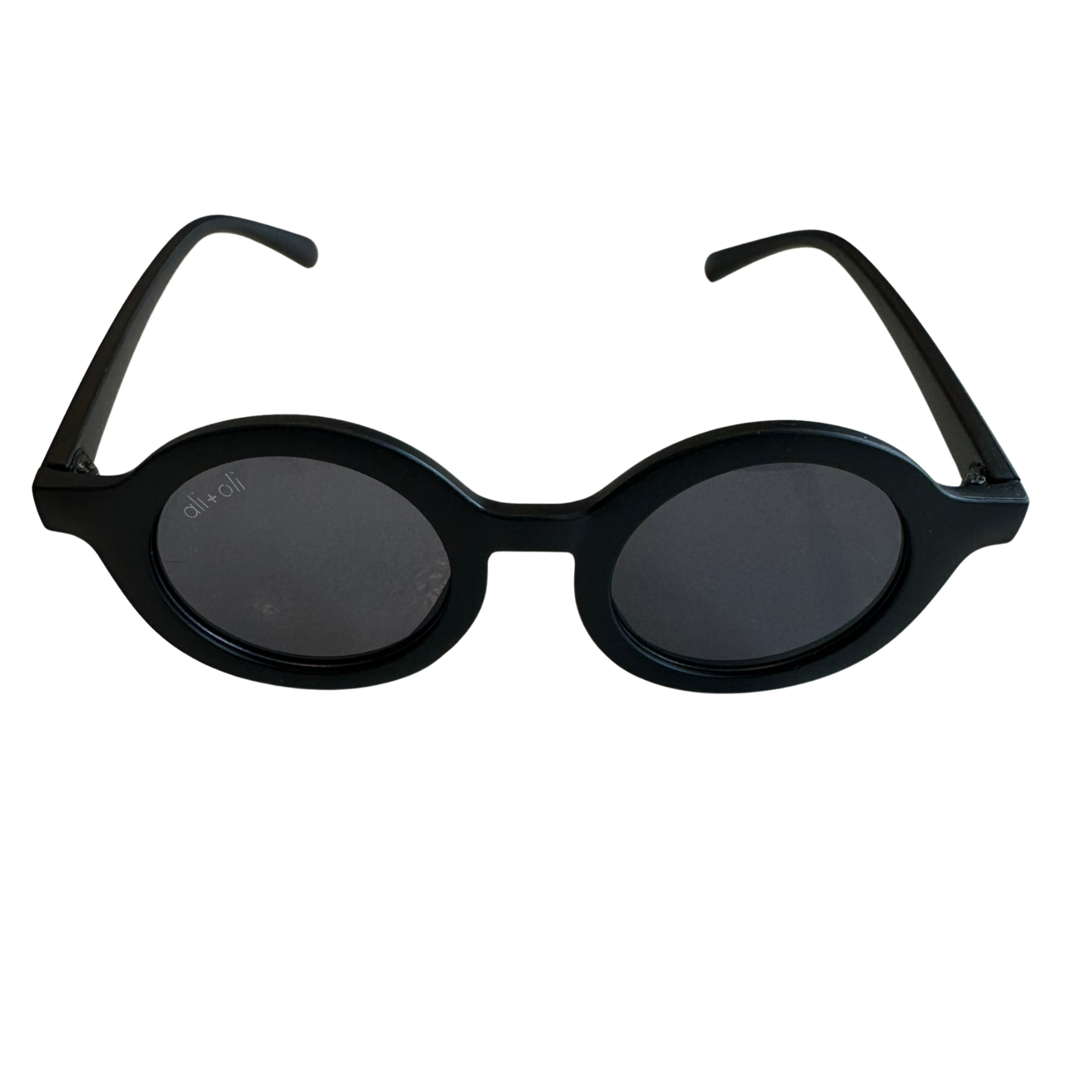 Kids Sunglasses Round (Black)