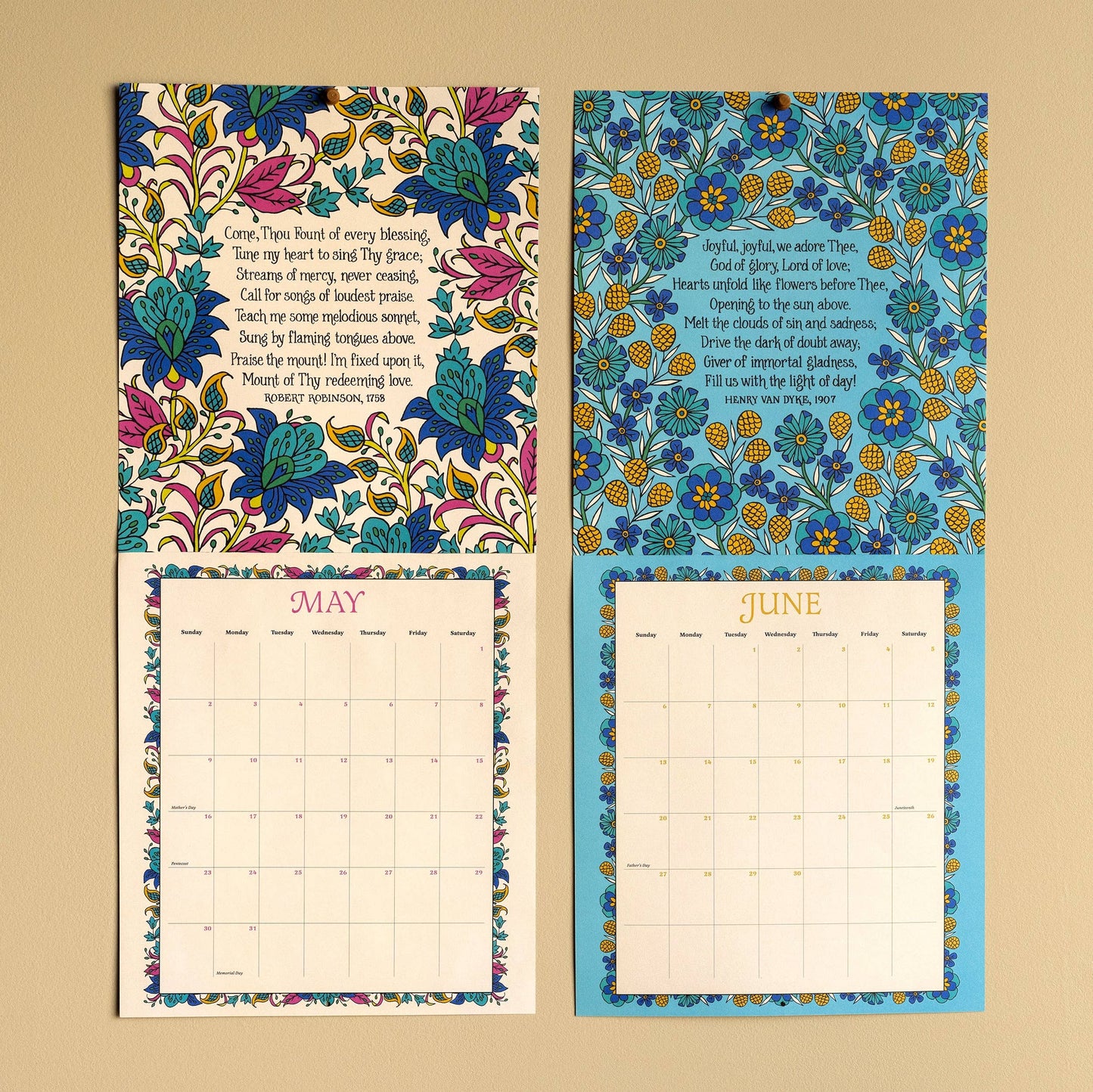 2027 Big Hymn Calendar