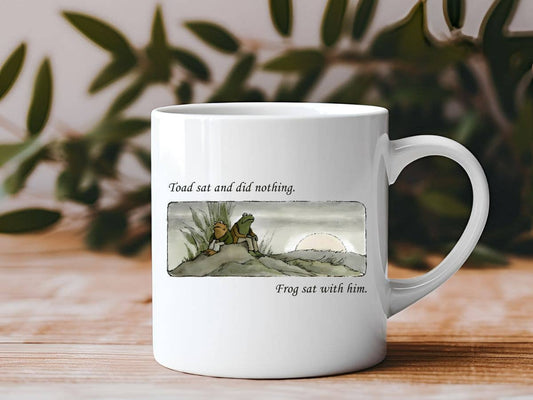 Frog and Toad Cottagecore 11 oz Coffee Mug