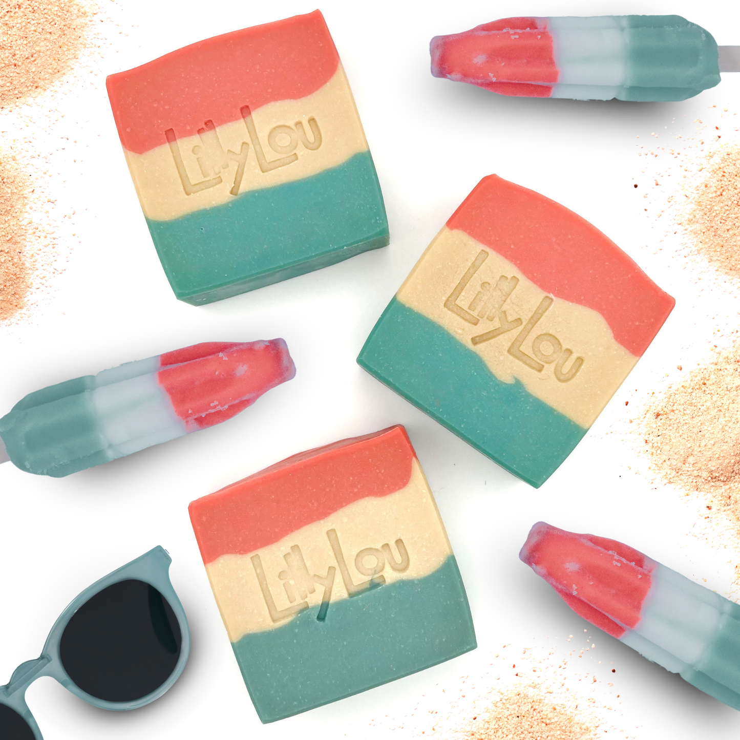 Rocket Pop Soap Bar | 4th of July Soap | USA 250th | Natural