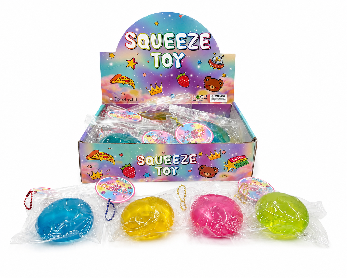 Colorful Coconut Oil Squeeze Ball MSND22