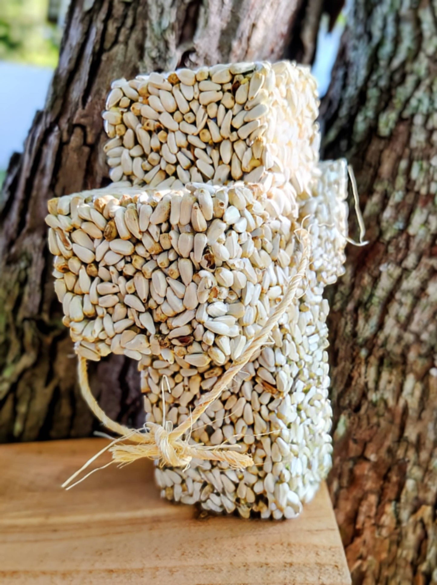 Cross Birdseed Ornament