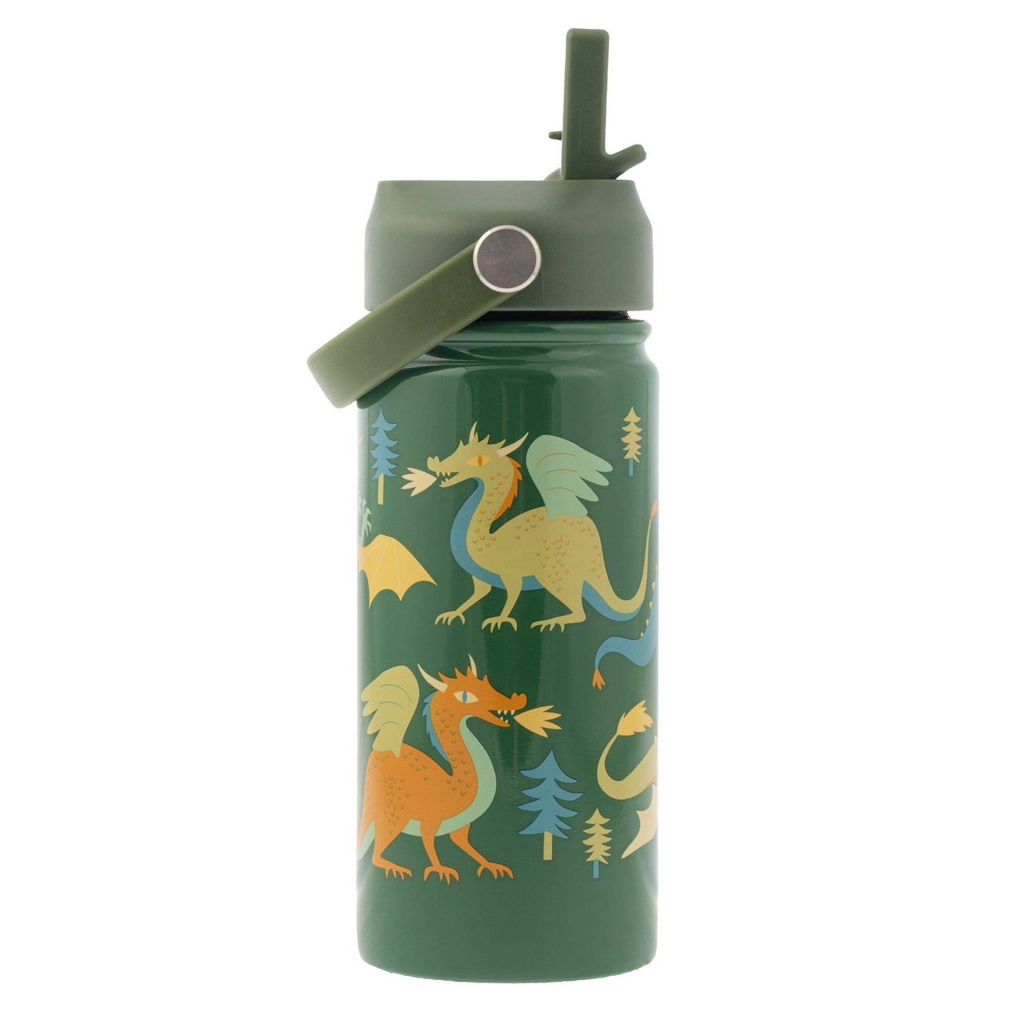 Insulated Stainless Steel Water Bottle with Handle