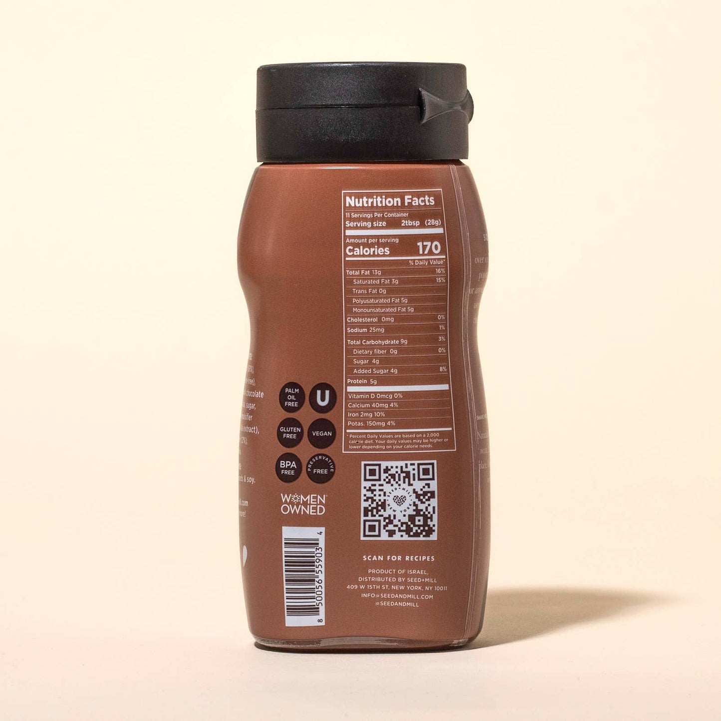 Chocolate Sesame Sauce, 6/310g