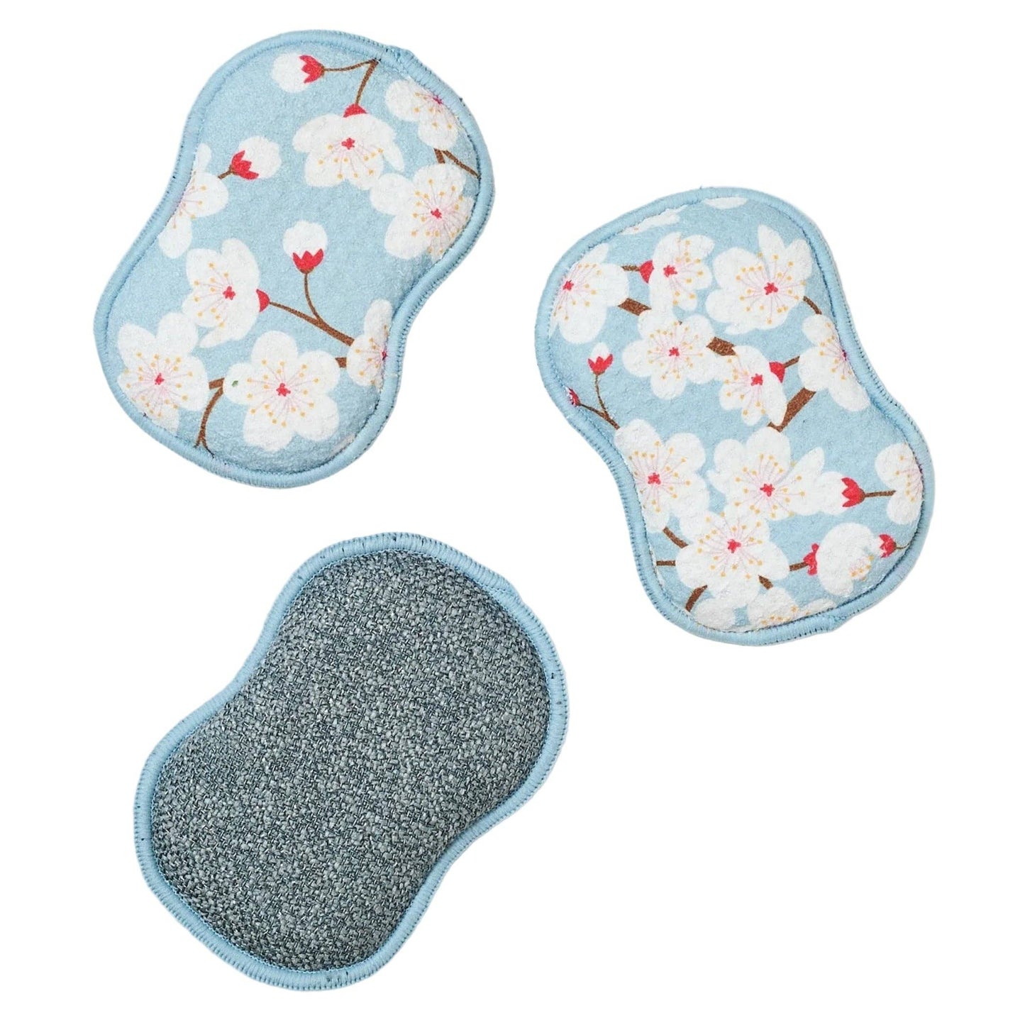 RE:usable Sponges (Set of 3) -  Cherry Blossom