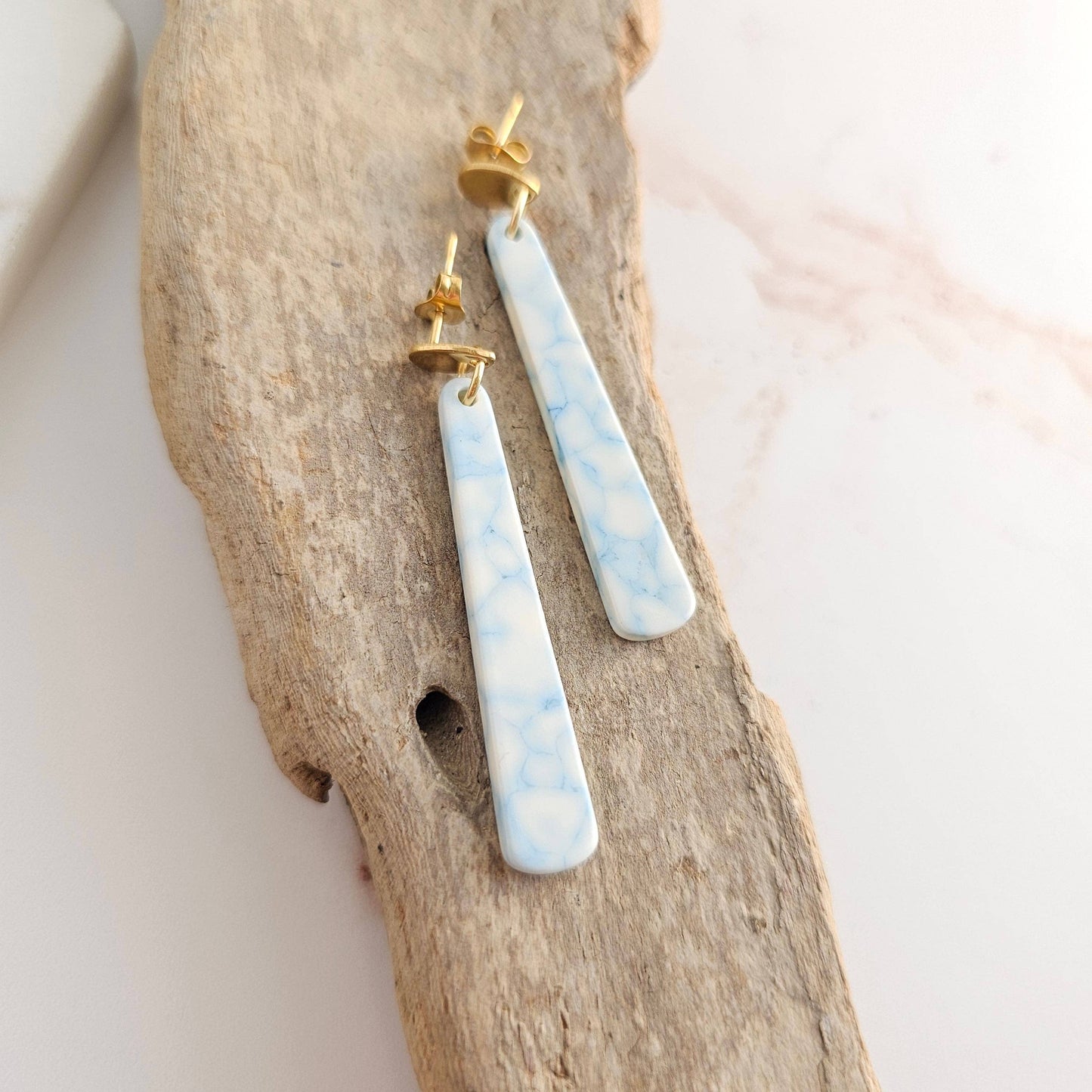 Blair Earrings - Saltwater Blue // Resort Summer Jewelry