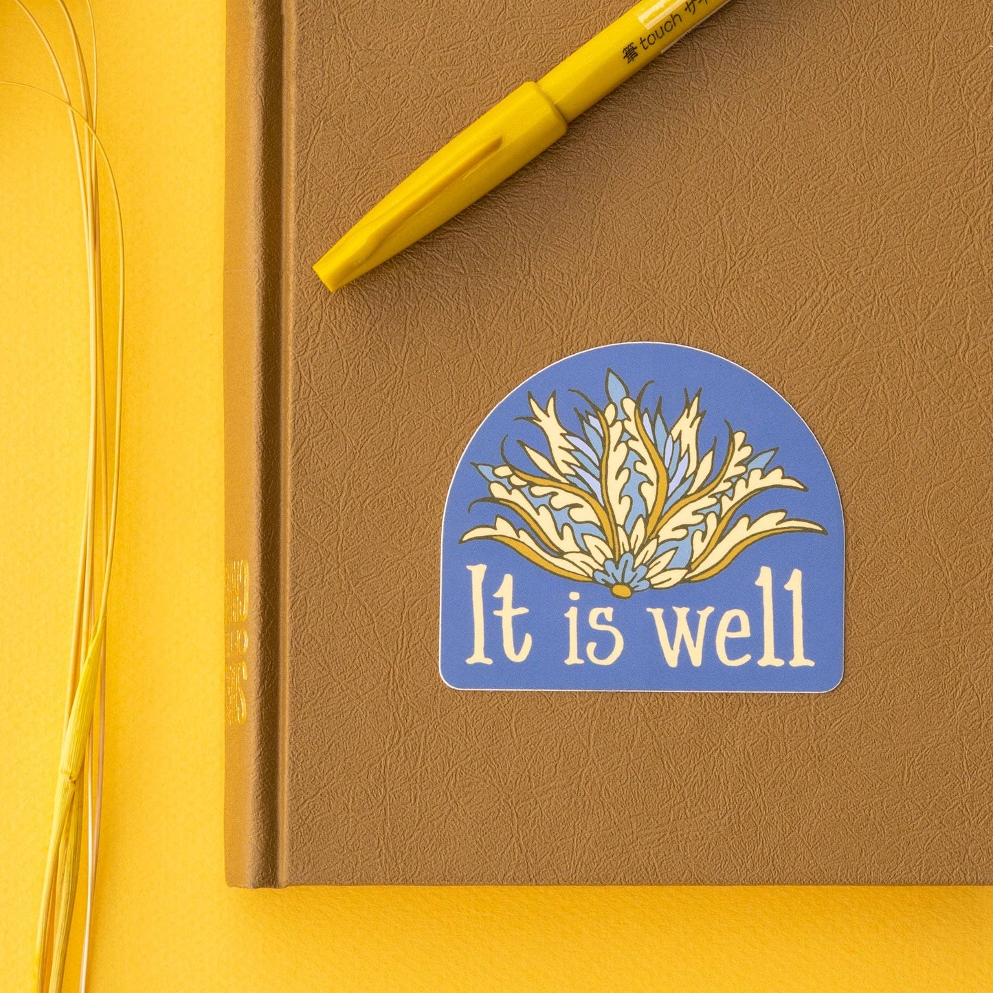 It Is Well Hymn Sticker