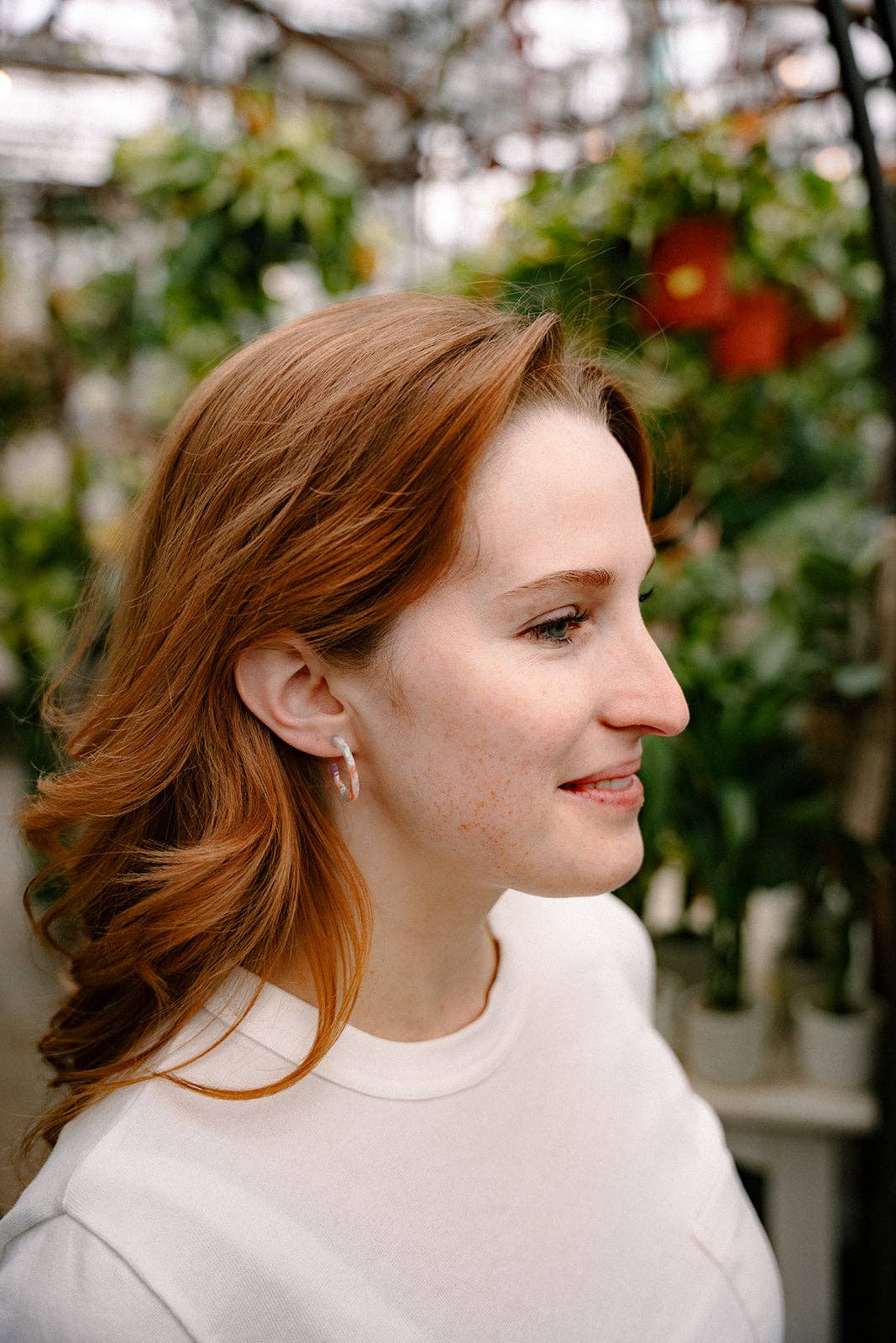 Cam Mini Hoops - Afterglow // Summer Spring Jewelry Earrings