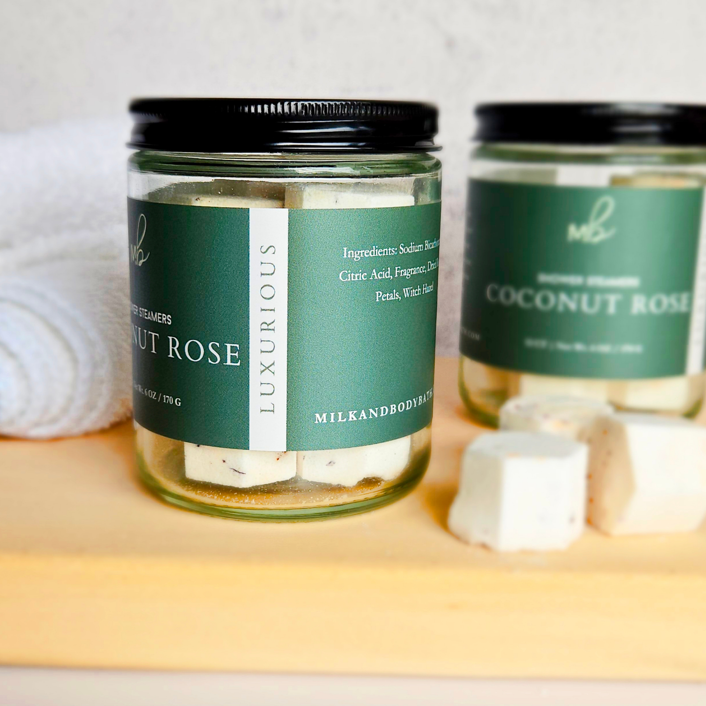 12ct Mini Shower Steamer Jars | Aromatherapy
