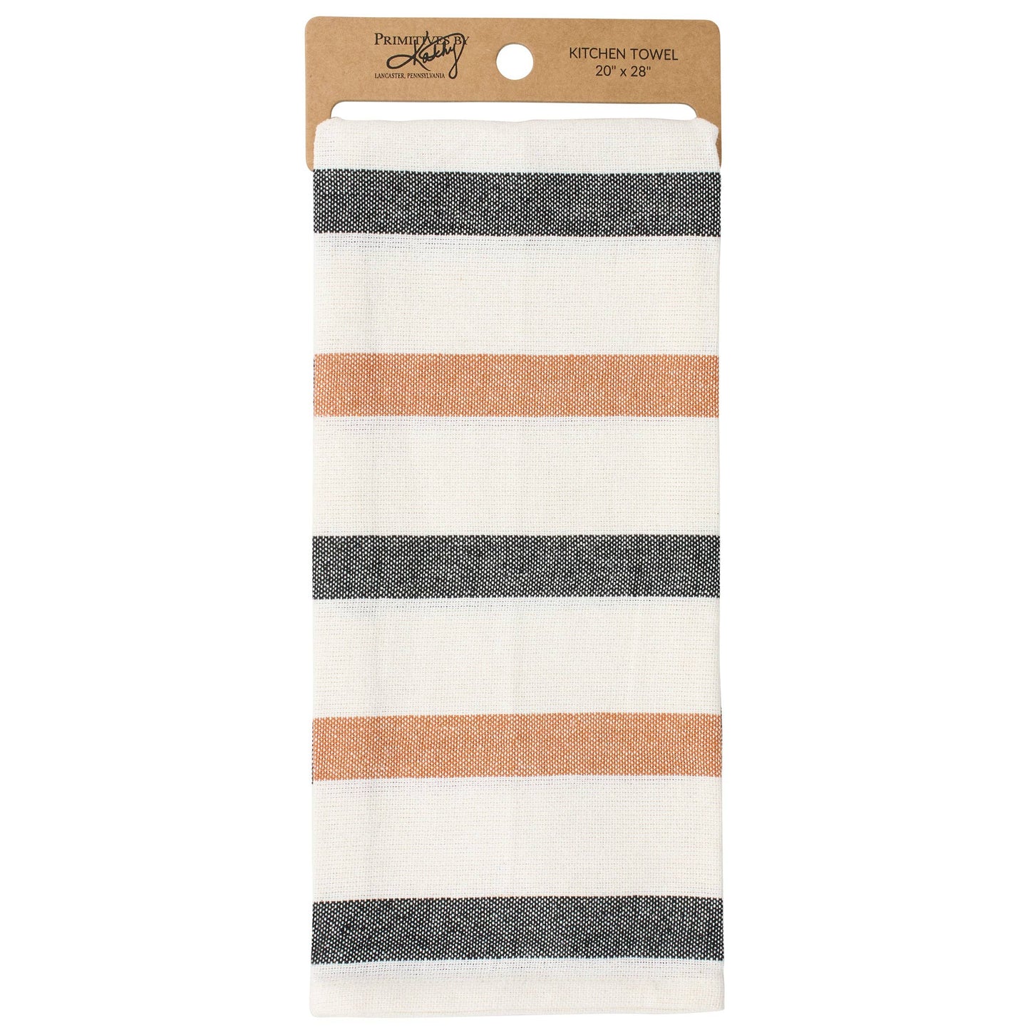 Halloween Stripe Kitchen Towel