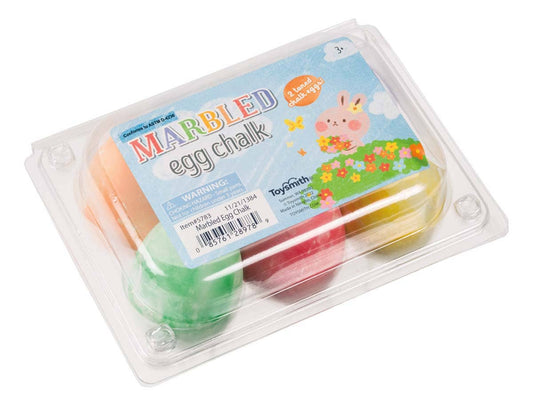 Marbled Egg Chalk, Outdoor Art Supplies, Spring