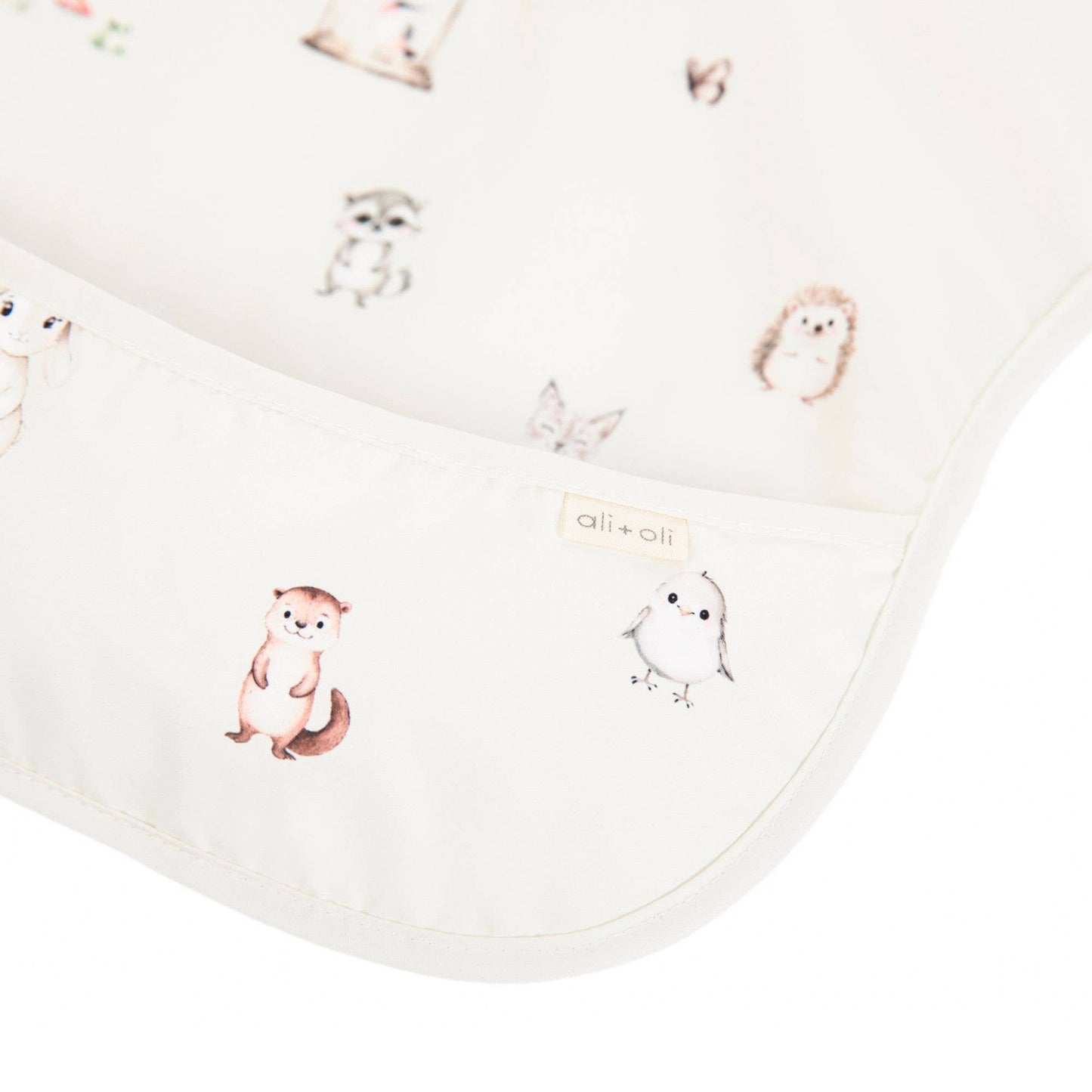 Smock Bib for Baby & Toddler Short Sleeve (Woodlands)