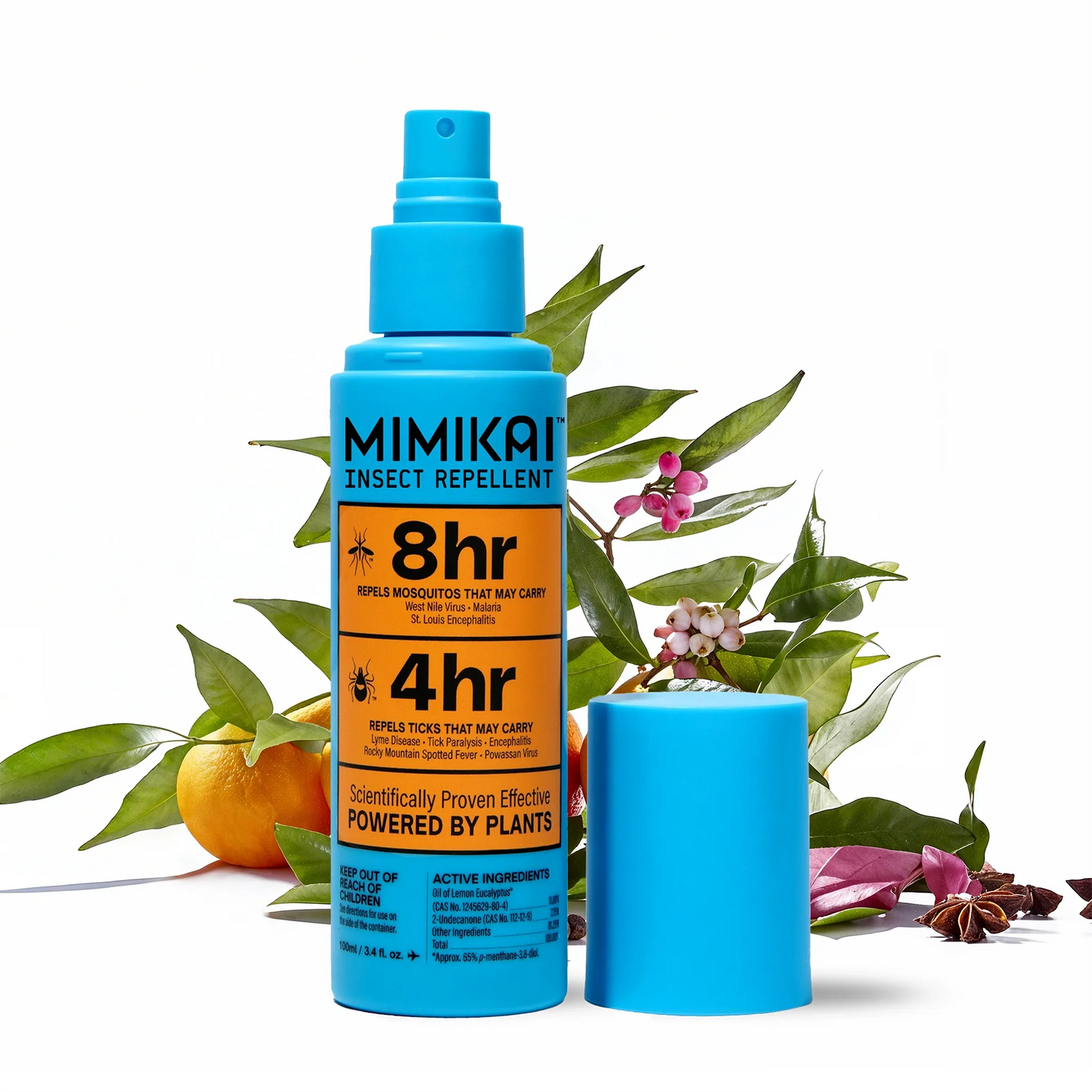 Mosquito & Tick Bug Spray 3.4oz x 12