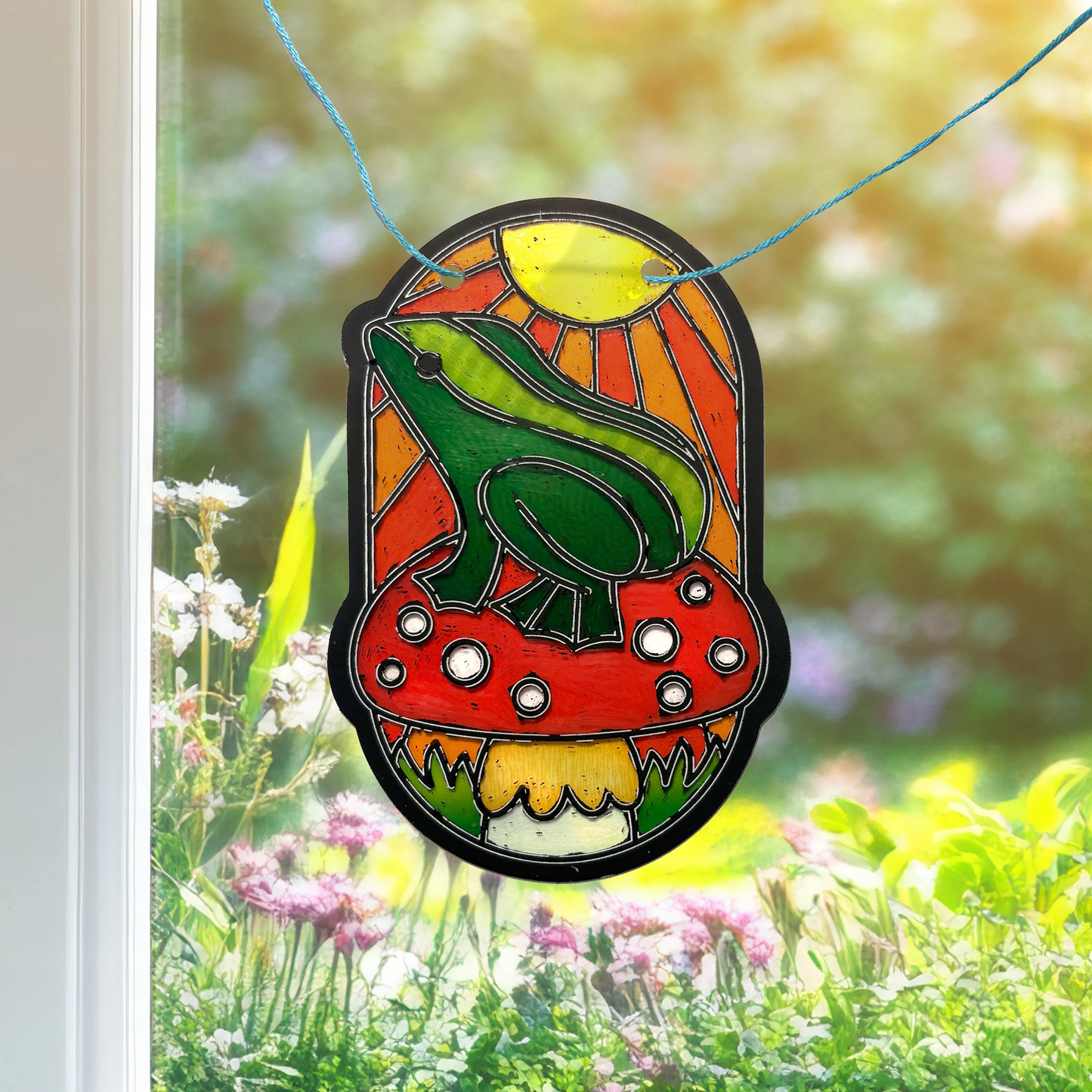Mini Scratch & Scribble Window Banner Kit - Garden