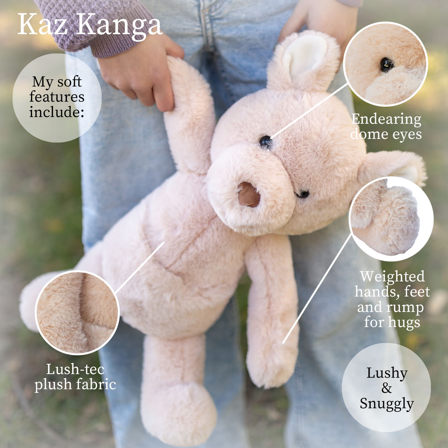 Kaz Kanga World's Softest Lushee 16 inch