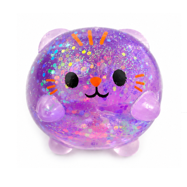 Mini Glitter Kitten Sugar Squisher