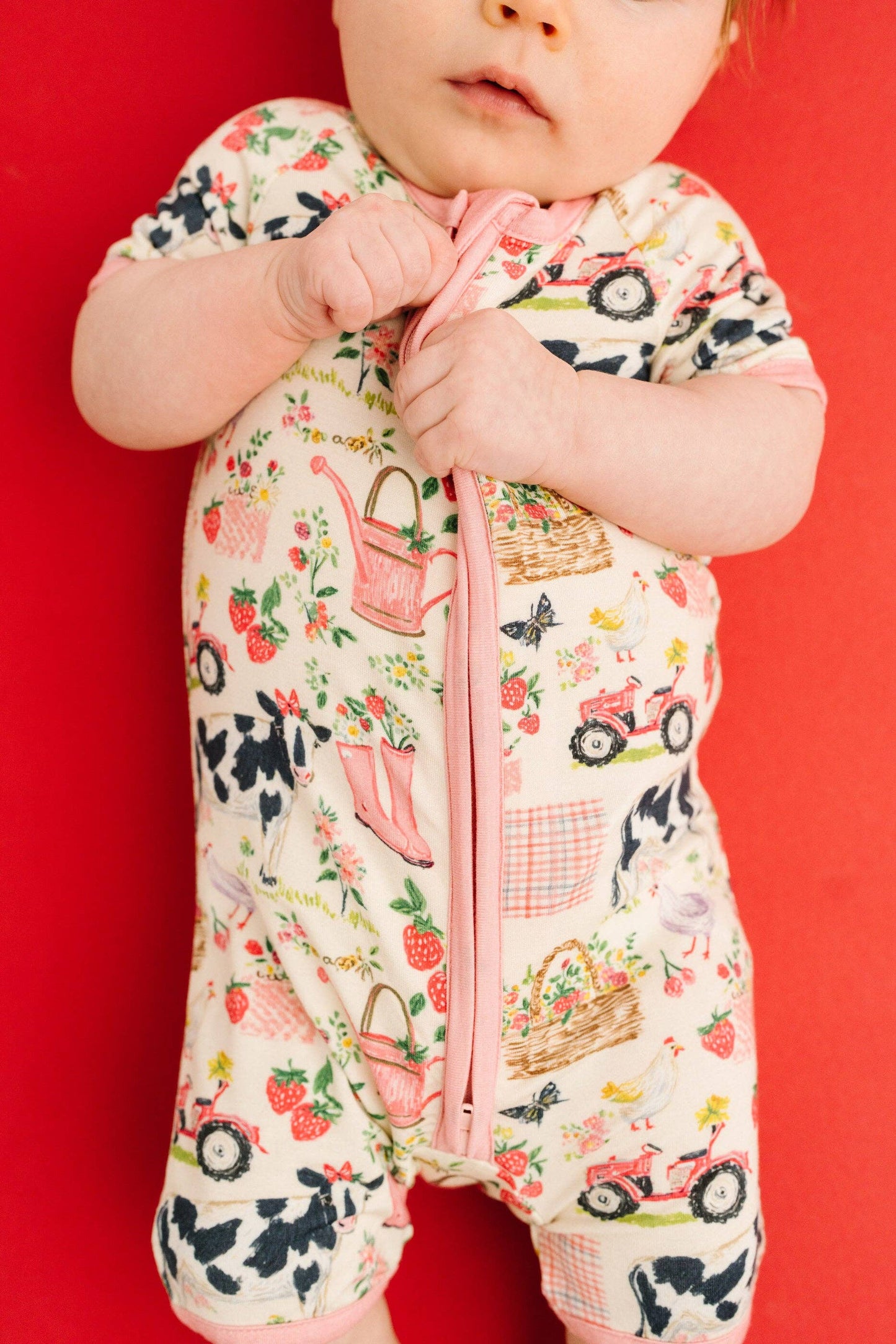 Blooming Homestead Bamboo Short Romper