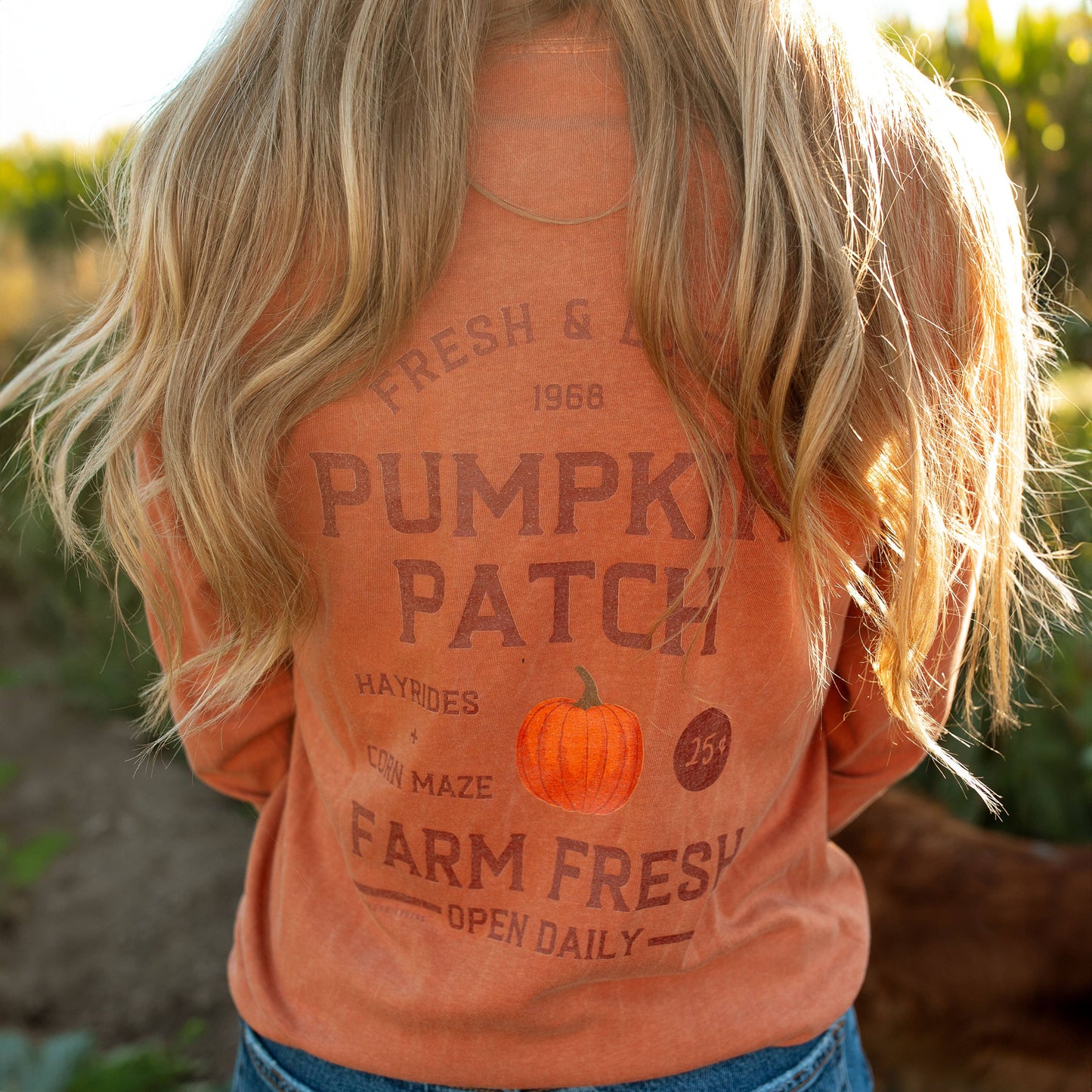Pumpkin Farmers Market Tee - Yam