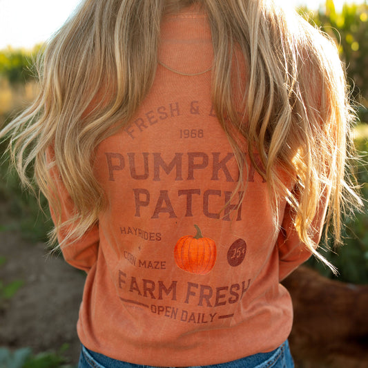 Pumpkin Farmers Market Tee - Yam