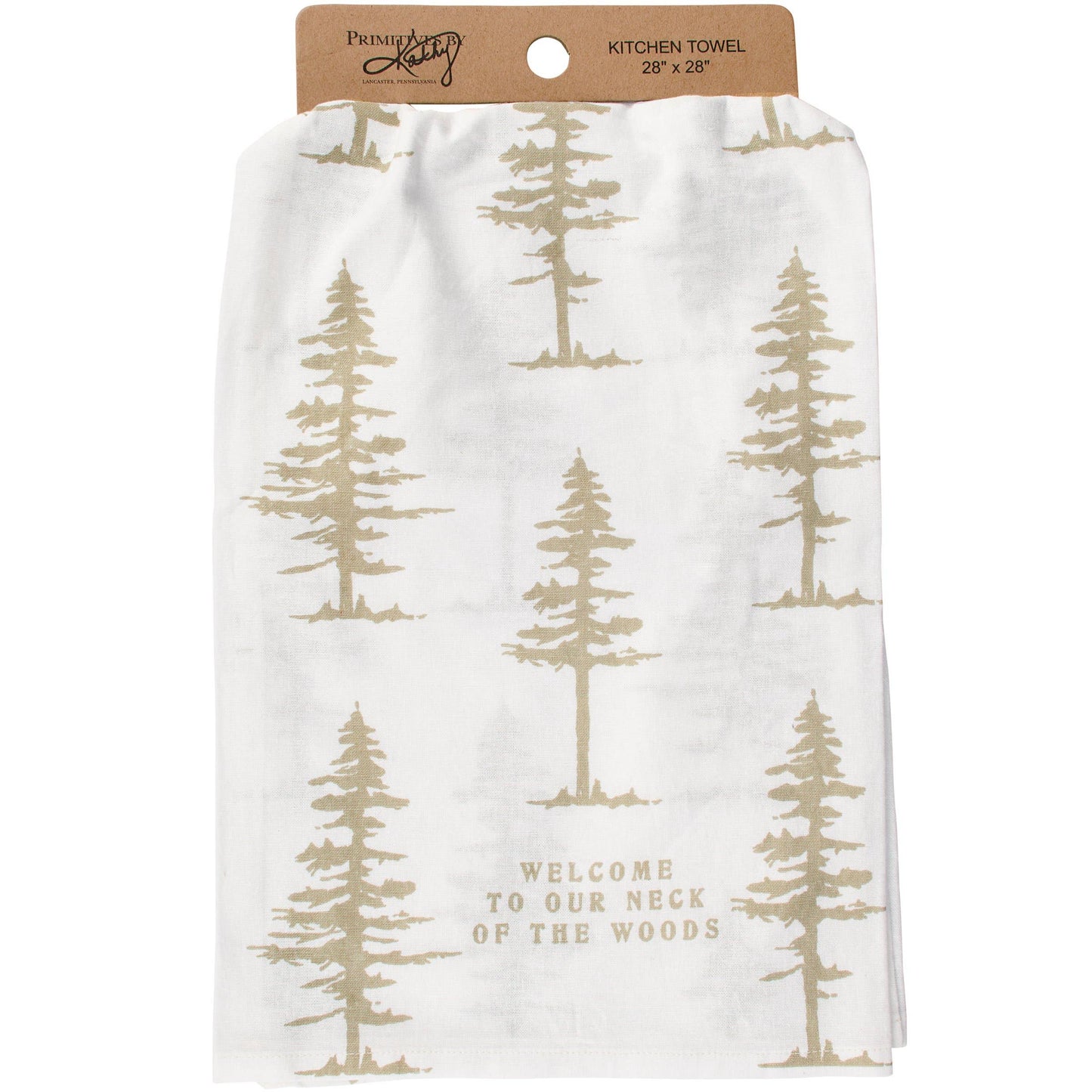 Our Neck Of The Woods Kitchen Towel