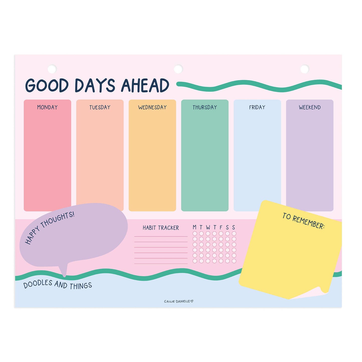 Good Days Ahead Notepad