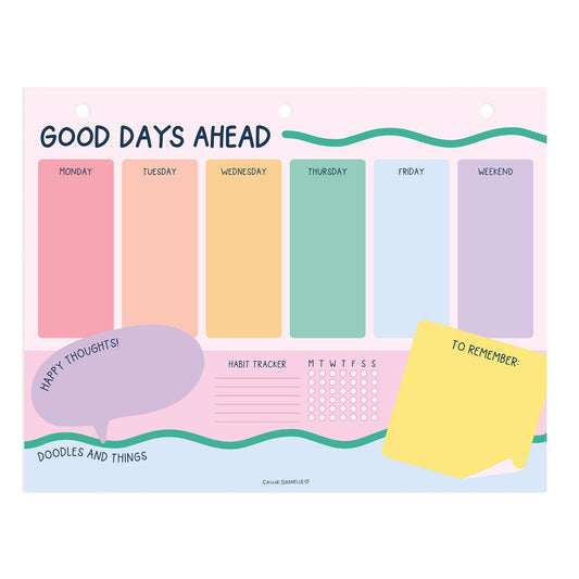 Good Days Ahead Notepad