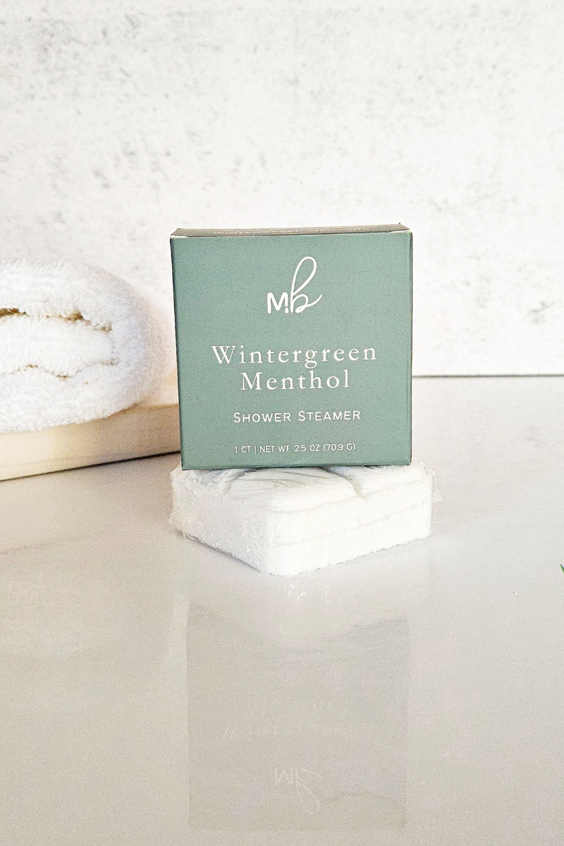 Wintergreen Menthol | 2oz Mix & Match Shower Steamers