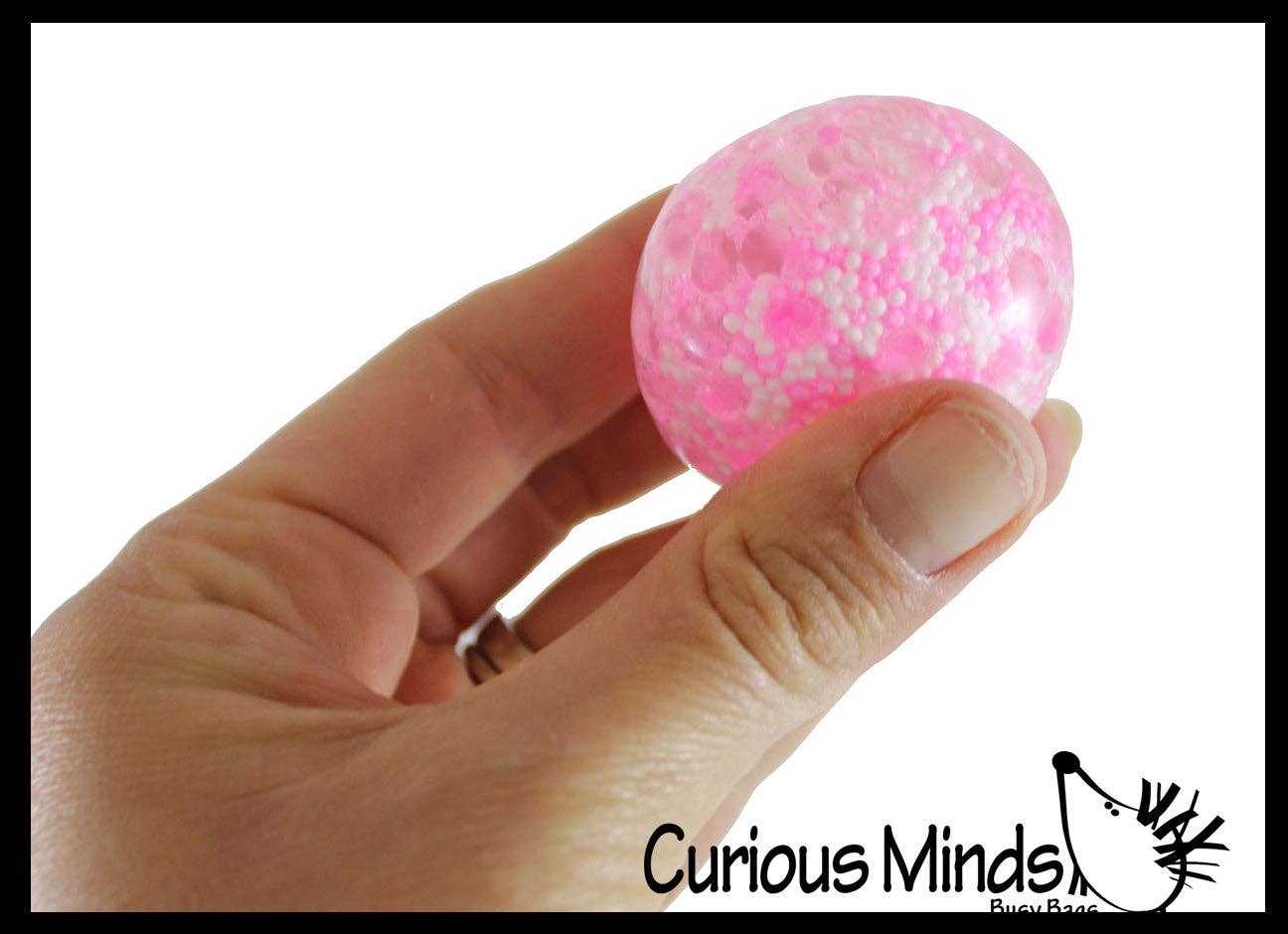 Small Amazing 1.5" Confetti Bead with Thick Gel Mold-able