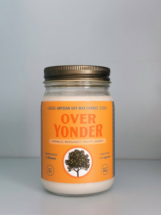 Over Yonder Large Candle