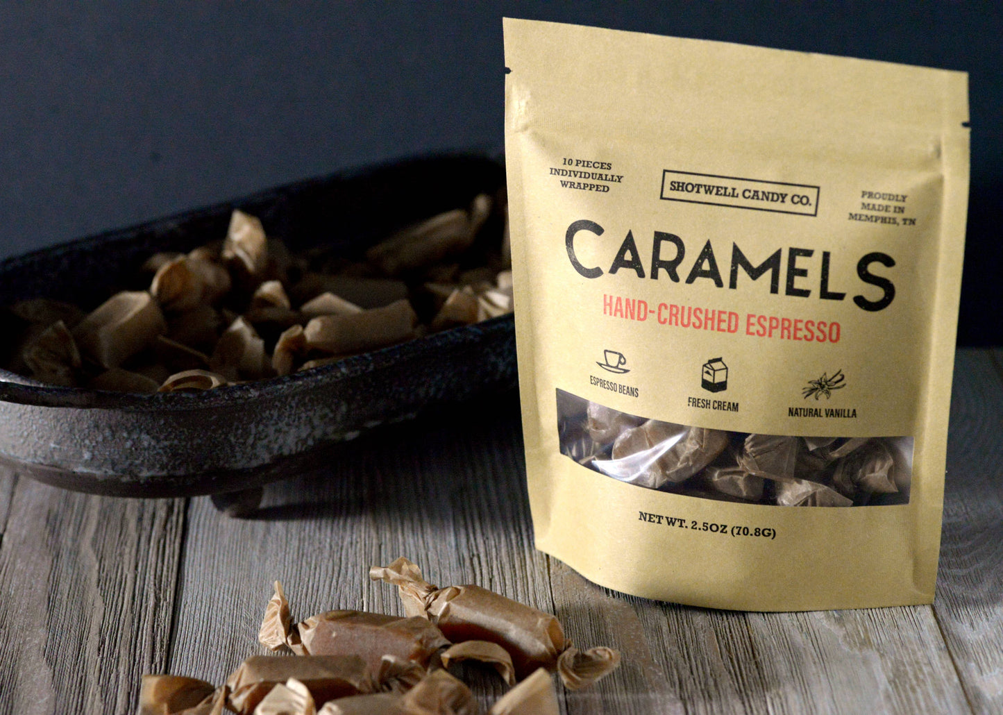 2.5oz Hand Crushed Espresso Caramel