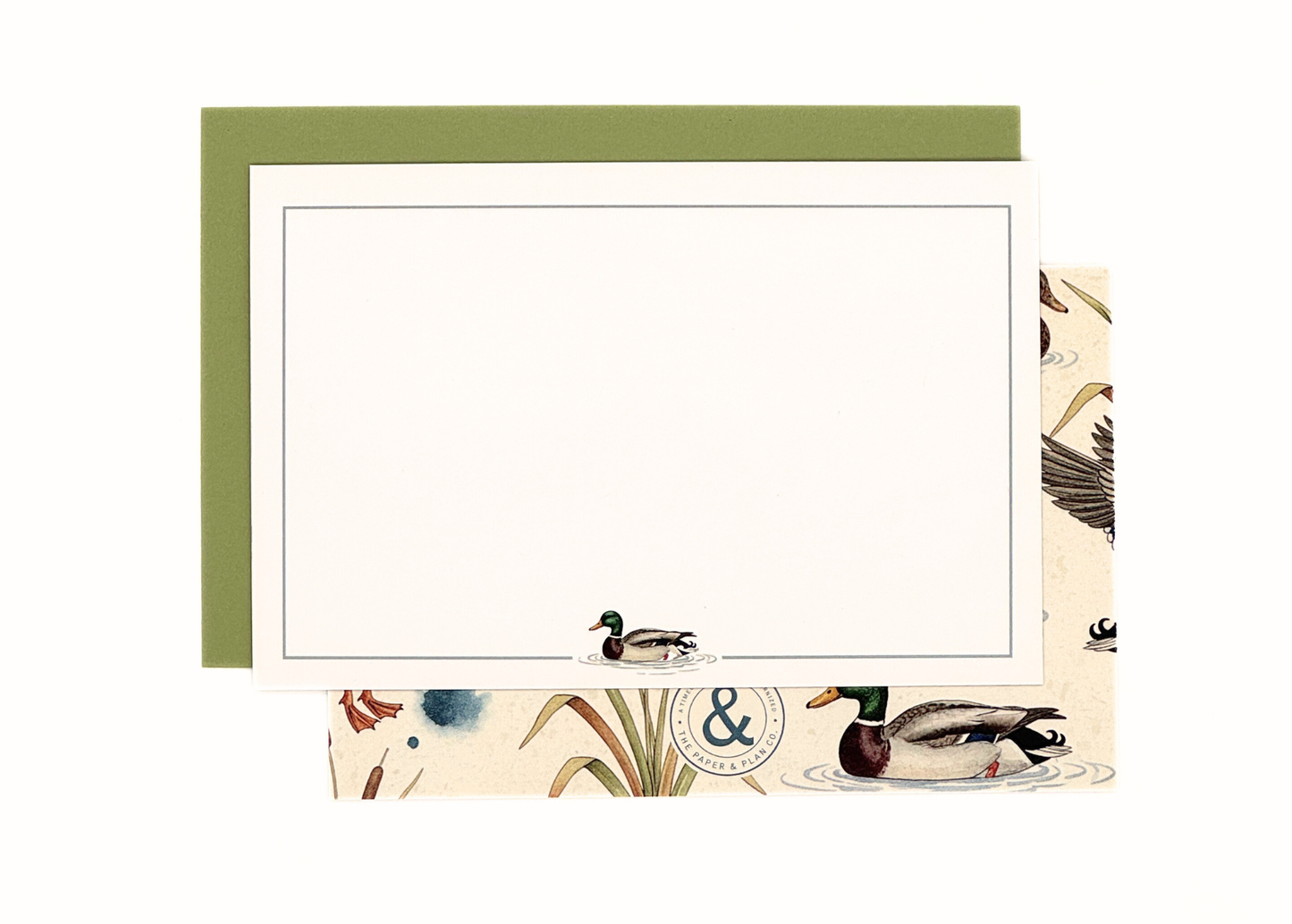Duck Notecard Set