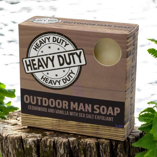 Outdoor Man Heavy Duty Soap | Cedarwood & Vanilla
