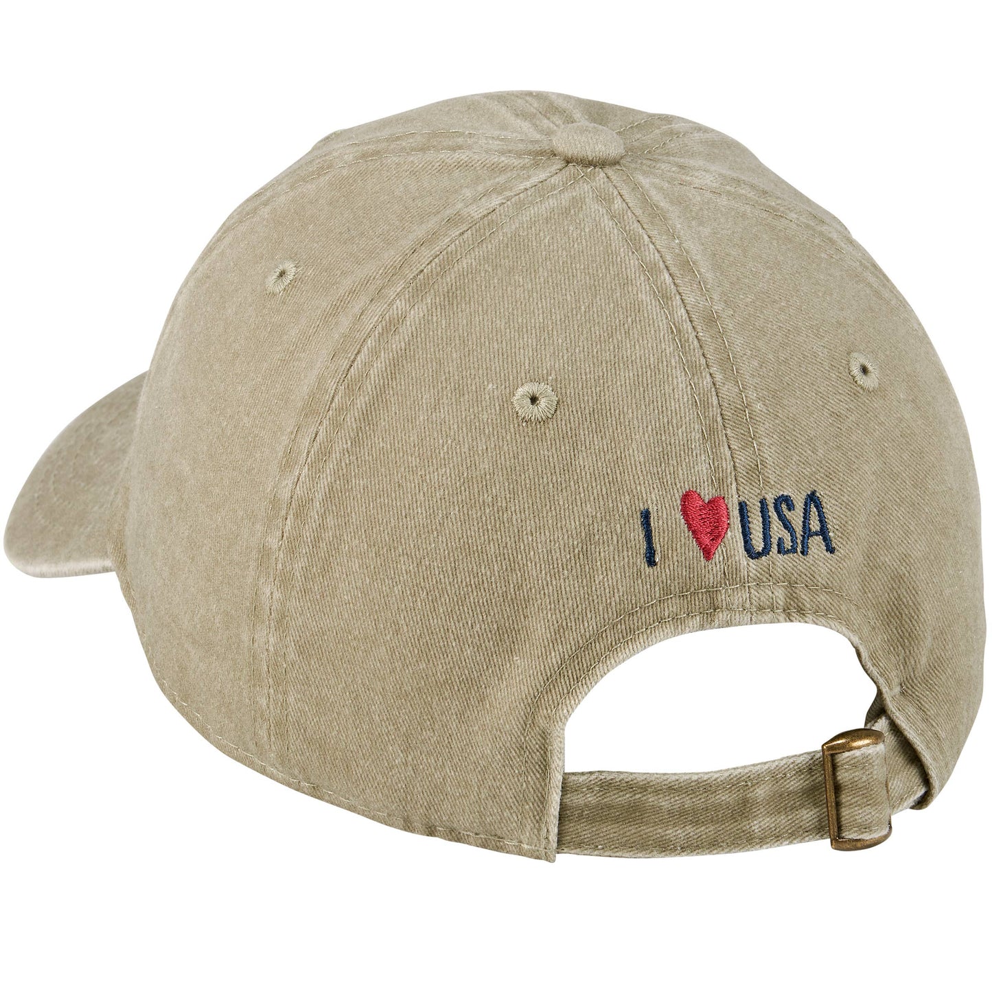 I Love USA Baseball Cap