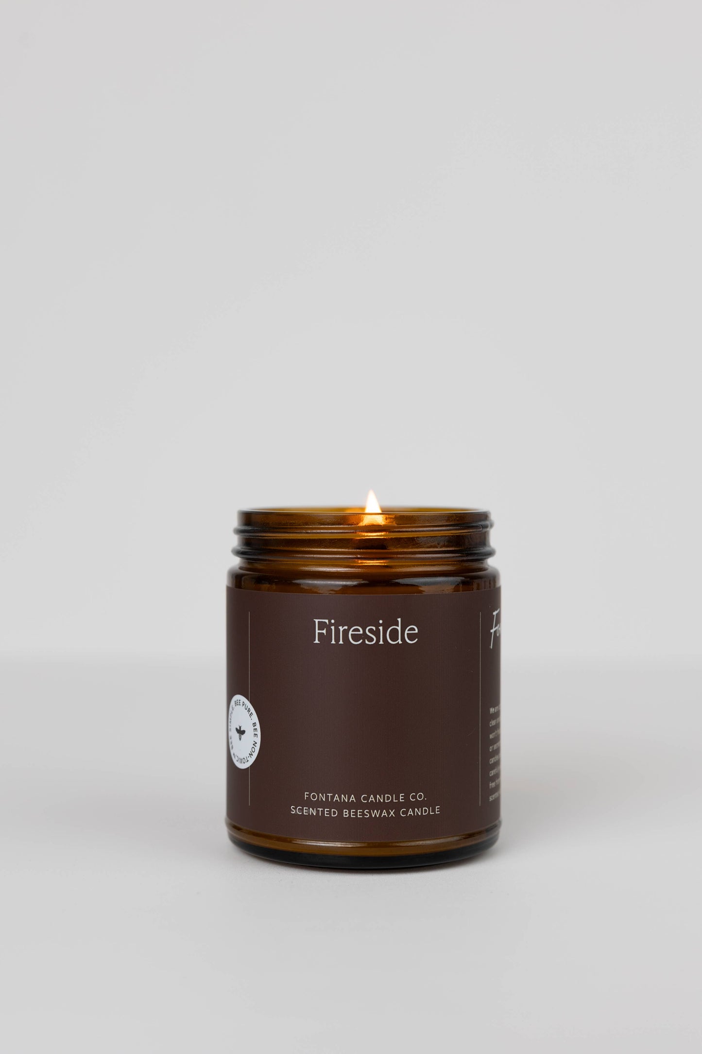 Fireside Natural Beeswax Essential Oil Jar Candle