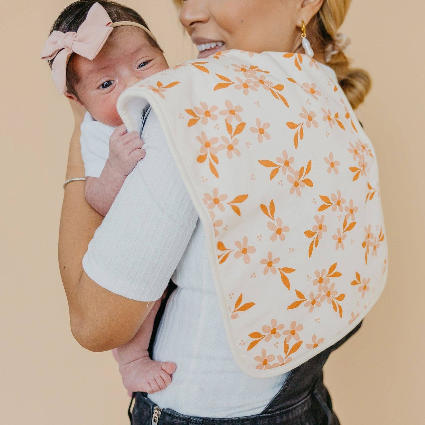 3 Pack Premium Burp Cloths - Rue