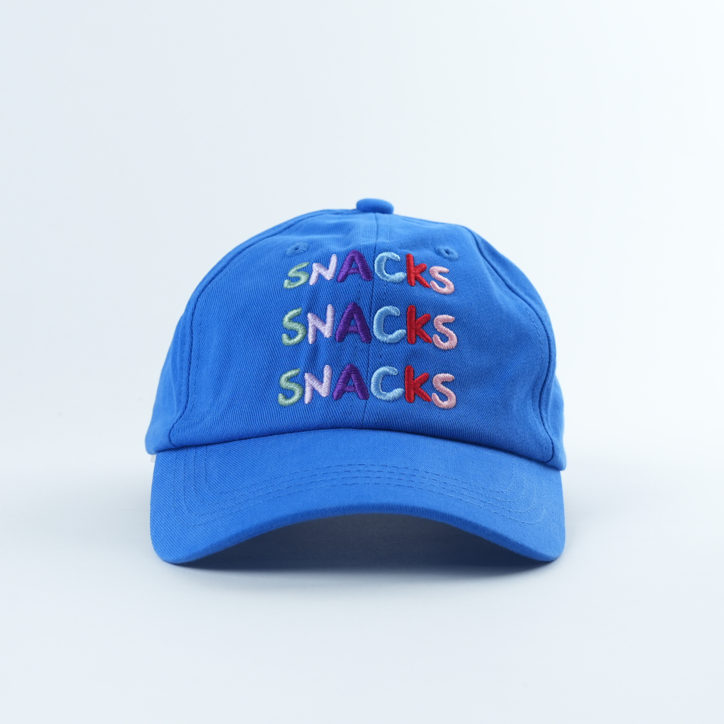 Kids Snacks, Snacks, Snacks Cap - Blue