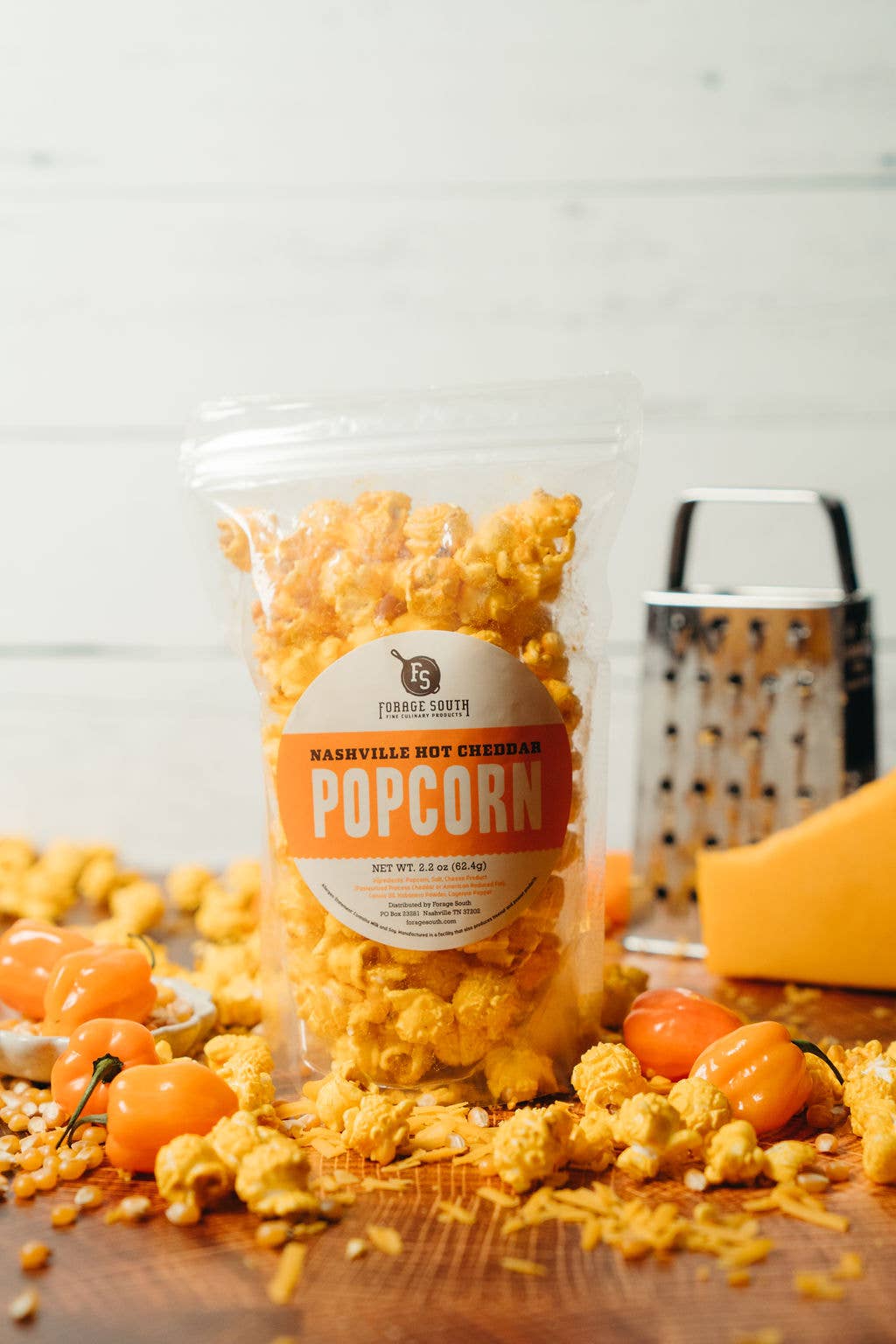 Nashville Hot Cheddar Popcorn